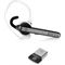 HP UC Wireless Mono Headset with Earhook and Eargel, USB Dongle, center facing (Center facing)