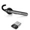 HP UC Wireless Mono Headset with Earhook and USB Dongle, center facing (Left facing)