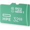 HPE 32GB microSD Flash Memory Card (Left facing)