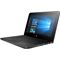 3c16 - HP x360 (11.6, Touch, Jet Black) with Windows 10, Left Facing (Left facing)