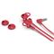 3c17 - HP In-Ear Headset 150 (Empress Red) (Left facing)