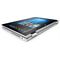2C17 - HP Pavilion x360 Catalog (14, Touch, Natural Silver) w/ Win10, Tablet view (Top view closed)