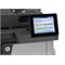 HP Color LaserJet Enterprise Multifunction M680dn Printer (Close up of control panel)