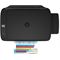 HP DeskJet GT 5820 All-in-One Printer WL, Aerial/Top, with output (Top view closed)