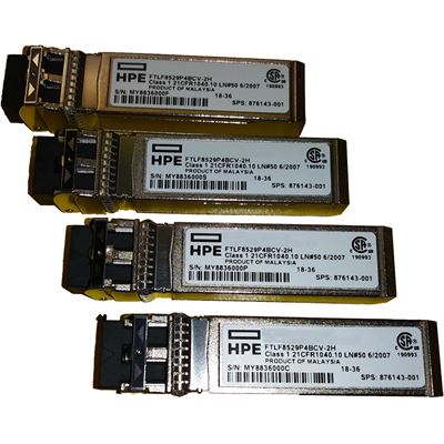 HPE MSA 8Gb Short Wave Fibre Channel SFP+ 4-pack Transceiver (C8R23B)