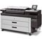 HP PageWide XL 4500 Printer series (Left facing screen out)
