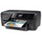 HP OfficeJet Pro 8210, Left facing, with output (Left facing)