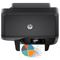 HP OfficeJet Pro 8210, Aerial/Top, with output (Top view closed)