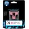 HP 02 Light Magenta Ink Cartridge (Center facing)