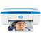 HP DeskJet Ink Advantage 3776 All-in-One, 3700 Series, Center, Front, with output (Center facing horizontal)