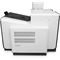 HP PageWide Enterprise Color 556dn printer, PageWide Technology, automatic duplexing, rear view (Rear facing)