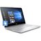 2C17 - HP Pavilion x360 Catalog (14, Touch, Mineral Silver) w/ Win10, Right facing (Right facing)