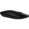 2c16 - HP Wireless Mouse Z3700 (Jack Black, glossy finish) Catalog, Right Facing (Right facing)