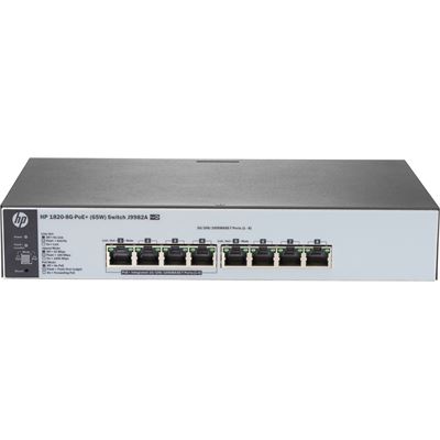 HPE OfficeConnect 1820 8G PoE+ (65W) Switch (J9982A)