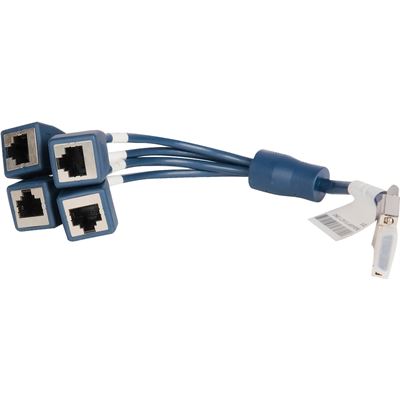 HPE X260 Mini D-28 to 4-RJ45 0.3m Router Cable (JG263A)
