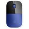 2c16 - HP Wireless Mouse Z3700 (Dragonfly Blue, matte/glossy finish) Catalog, Top View (Center facing)