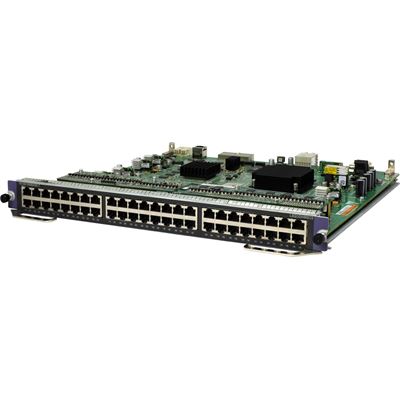 HPE 7500 48-port 1000BASE-T PoE+ SC Module (JG663A)