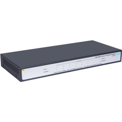 HPE OfficeConnect 1420 8G PoE+ (64W) Switch (JH330A)