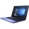 2c16 - HP Notebook (15.6", nontouch, Noble Blue) with Windows 10 screen, Catalog, Left Facing (Left facing)