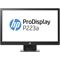 HP ProDisplay P223a 21.5-inch Display, center front facing (Center facing)