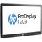 HP Pro P203 20-inch Display (Right facing)