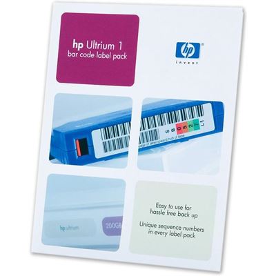 HPE Ultrium 1 Bar Code Label Pack (Q2001A)