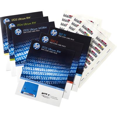 HPE LTO-6 Ultrium RW Bar Code Label Pack (Q2013A)