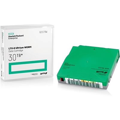HPE LTO-8 Ultrium 30TB WORM Data Cartridge (Q2078W)