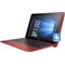 3c16 - HP x2 Catalog (10", Touch, Cardinal Red) with Windows 10, Left Facing (Left facing closed)