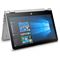 2c16 - HP Pavilion x360 (13, touch, Natural Silver) with Windows 10 screen, Catalog, Entertainment M (Right rear facing)