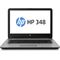HP 348 G3 Notebook, (Asteroid Silver) Full Featured, Branded Screen, Center View (Center facing)