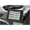 HP LaserJet Enterprise 700 color MFP M775z (Close up of control panel)