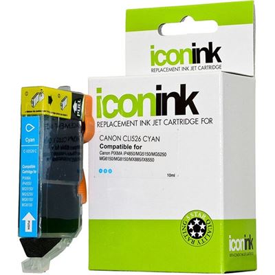 Icon Canon CLI526C Compatible Ink Cartridge - Cyan (ICCLI526C)