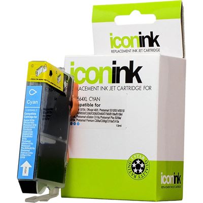 Icon HP 564XL Compatible Ink Cartridge - Cyan (IHP564C)