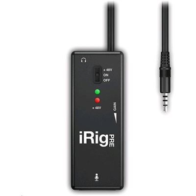 IK Multimedia iRig Pre Microphone Interface Hardware (IP-IRIG-PRE-IN)