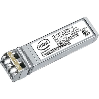 Intel Ethernet SFP+ SR Optics Support X520 Server Adapters (E10GSFPSR)