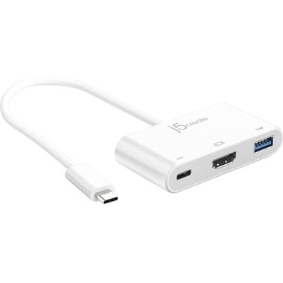 J5create USB Type-C Multi-Adapter with Power Delivery , 4K (JCA379)