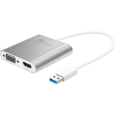 J5create USB 3.0 to HDMI VGA Multi-Monitor Adapter (JUA360)