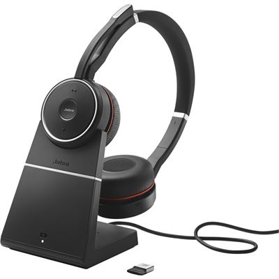 Jabra Evolve 75 Link 370 MS Stereo + Charging Stand (7599-832-199)