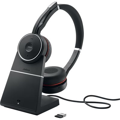 Jabra Evolve 75 Link 370 UC Stereo + Charging Stand  (7599-838-199)