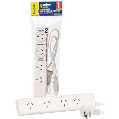 Jackson 4 way Protected Power Board 2 ports are double (PT2929S)