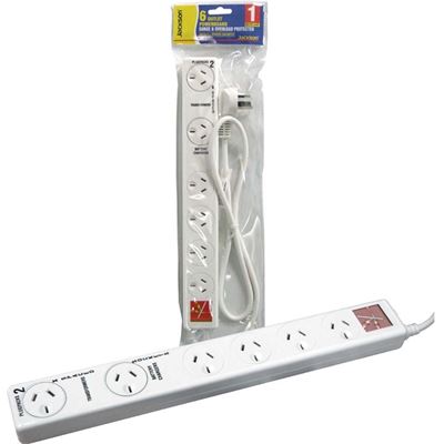 Jackson 6 way Protected Power Board with 2 double spaced (PT6969S)