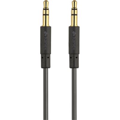 Kanex 3.5mm AUX Stereo Audio Cable - 6Ft Black (KAUXMM6F)