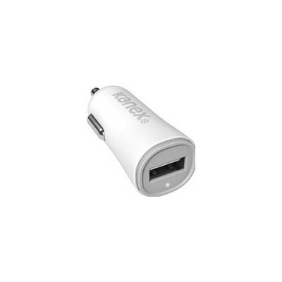 Kanex 2-port USB Car Charger V2 - 3.4 Amp (White) (KCLA2PT34V2)