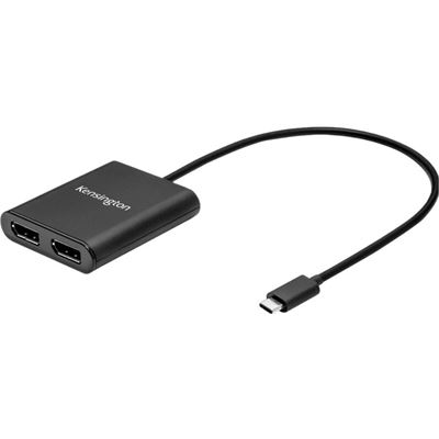 Kensington USB-C (MALE) TO DUAL DISPLAYPORT 1.2 (FEMALE) (K38280WW)