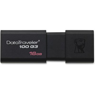Kingston 16GB USB 3.0 DataTraveler 100 G3 (DT100G3/16GB)