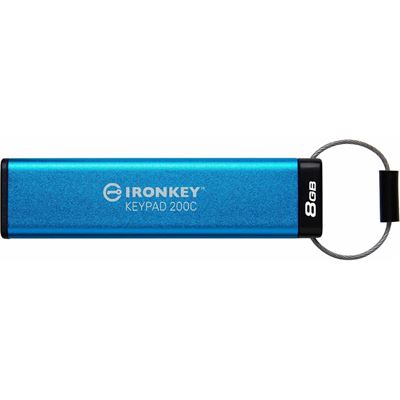 Kingston 8GB USB-C IronKey Keypad 200C FIPS 140-3 Lvl (IKKP200C/8GB)