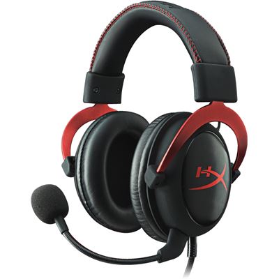 Kingston HyperX Cloud II Gaming Headset - Black/Red (KHX-HSCP-RD)