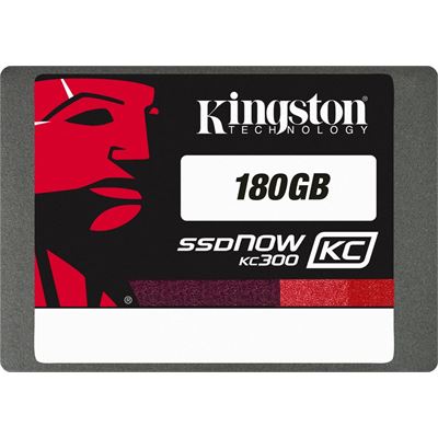 Kingston 180GB SSDNow KC300 SSD SATA 3 2.5 (7mm (SKC300S37A/180G)