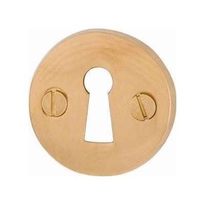 Kiran 3701-13 Keyhole Brass without Cover Victorian 38mm (KEYH-26)